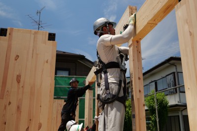施工現場の様子
