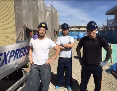 担当現場での作業が終了したら帰宅!